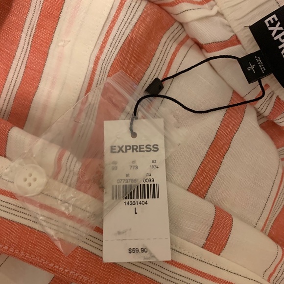 Cute Matching Shirt and Cami (Express) Sz. large - Picture 12 of 15